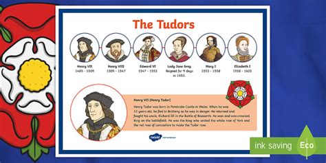 tudor facts for year 5